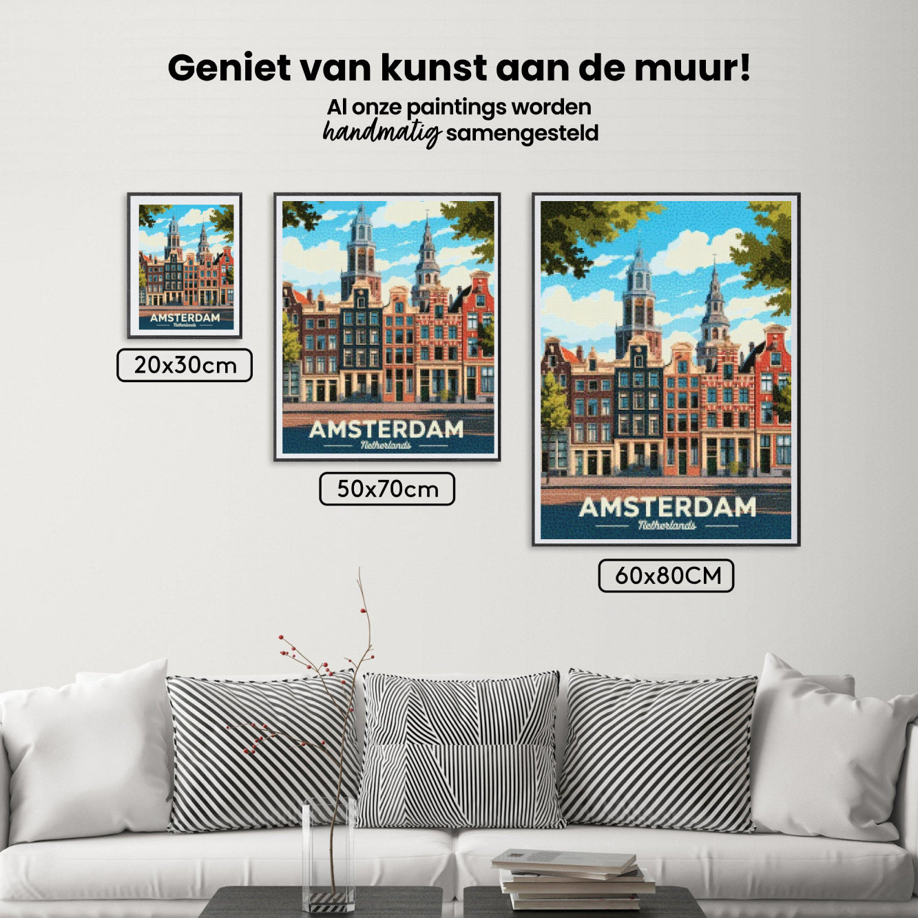 Diamond Painting - Amsterdam, Nederland