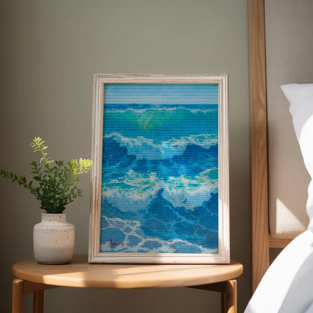 Diamond Painting - Azuur Hittegolf