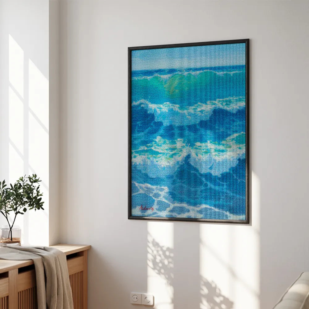 Diamond Painting - Azuur Hittegolf