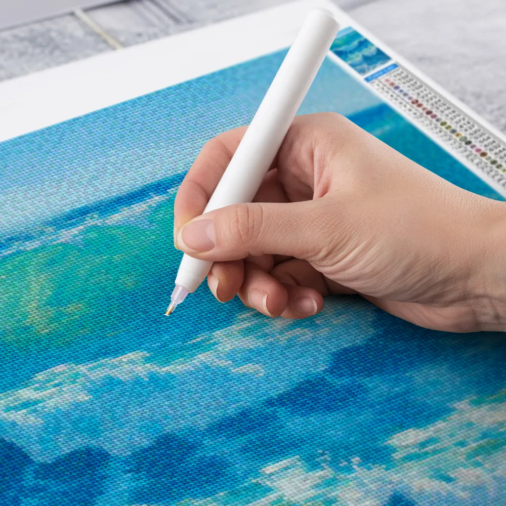 Diamond Painting - Azuur Hittegolf