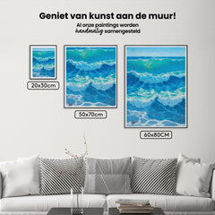 Diamond Painting - Azuur Hittegolf