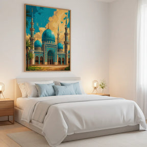 Diamond Painting - Azuur Moskee Elegantie