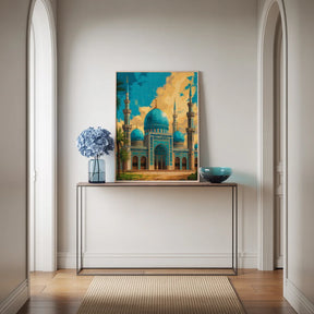 Diamond Painting - Azuur Moskee Elegantie