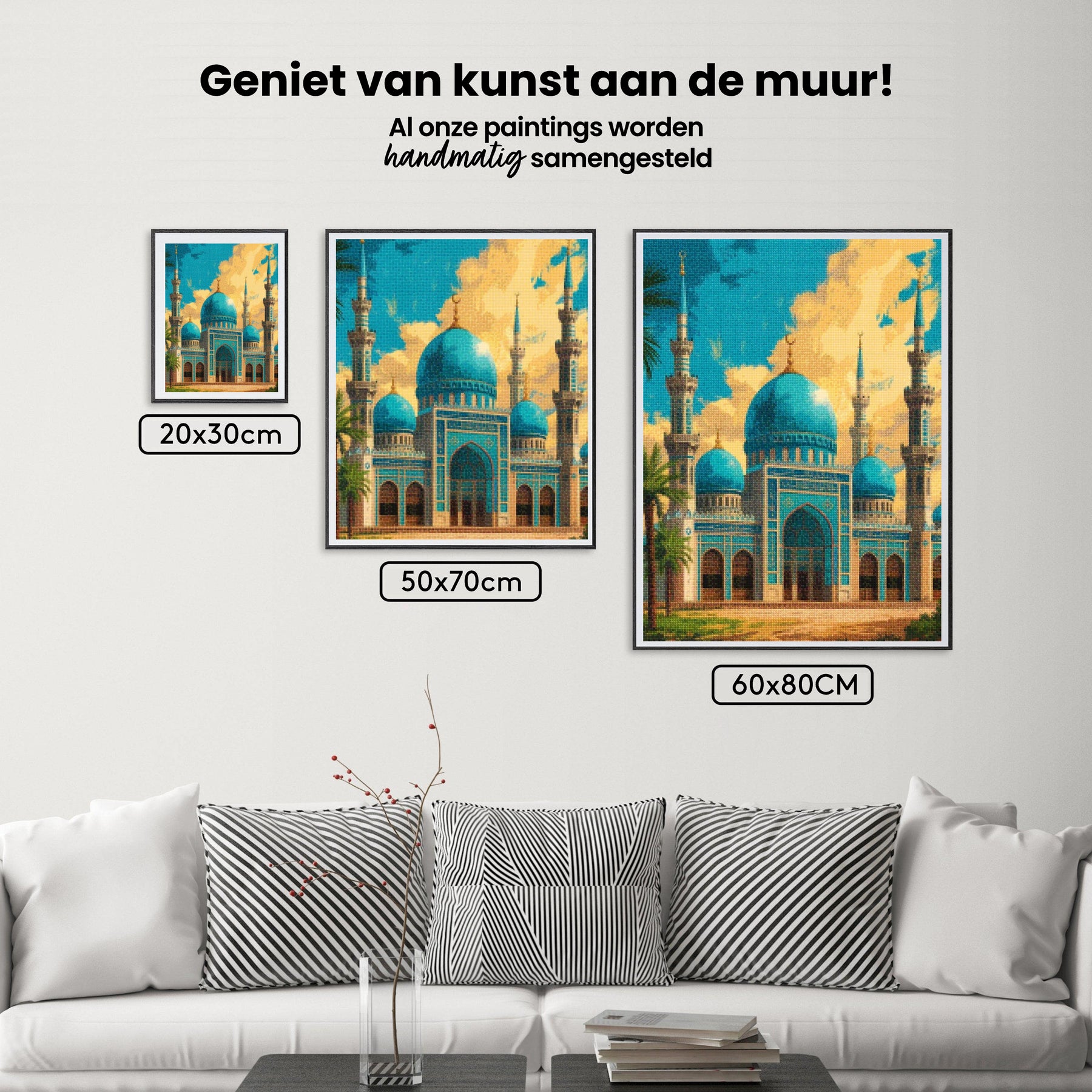 Diamond Painting - Azuur Moskee Elegantie