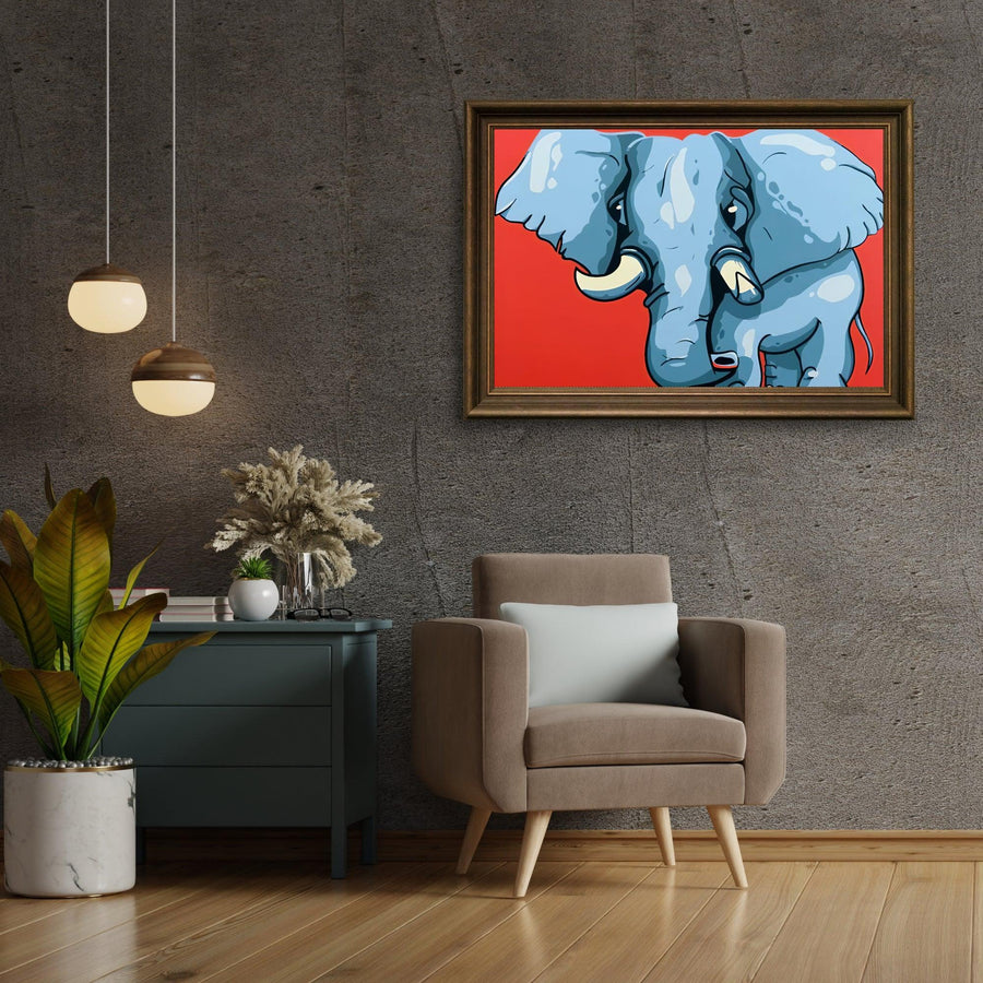 Diamond Painting - Babyolifant kalf