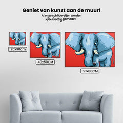 Diamond Painting Olifantenkalf