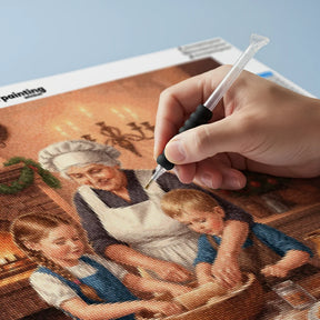 Diamond Painting - Bakken voor Sinterklaas