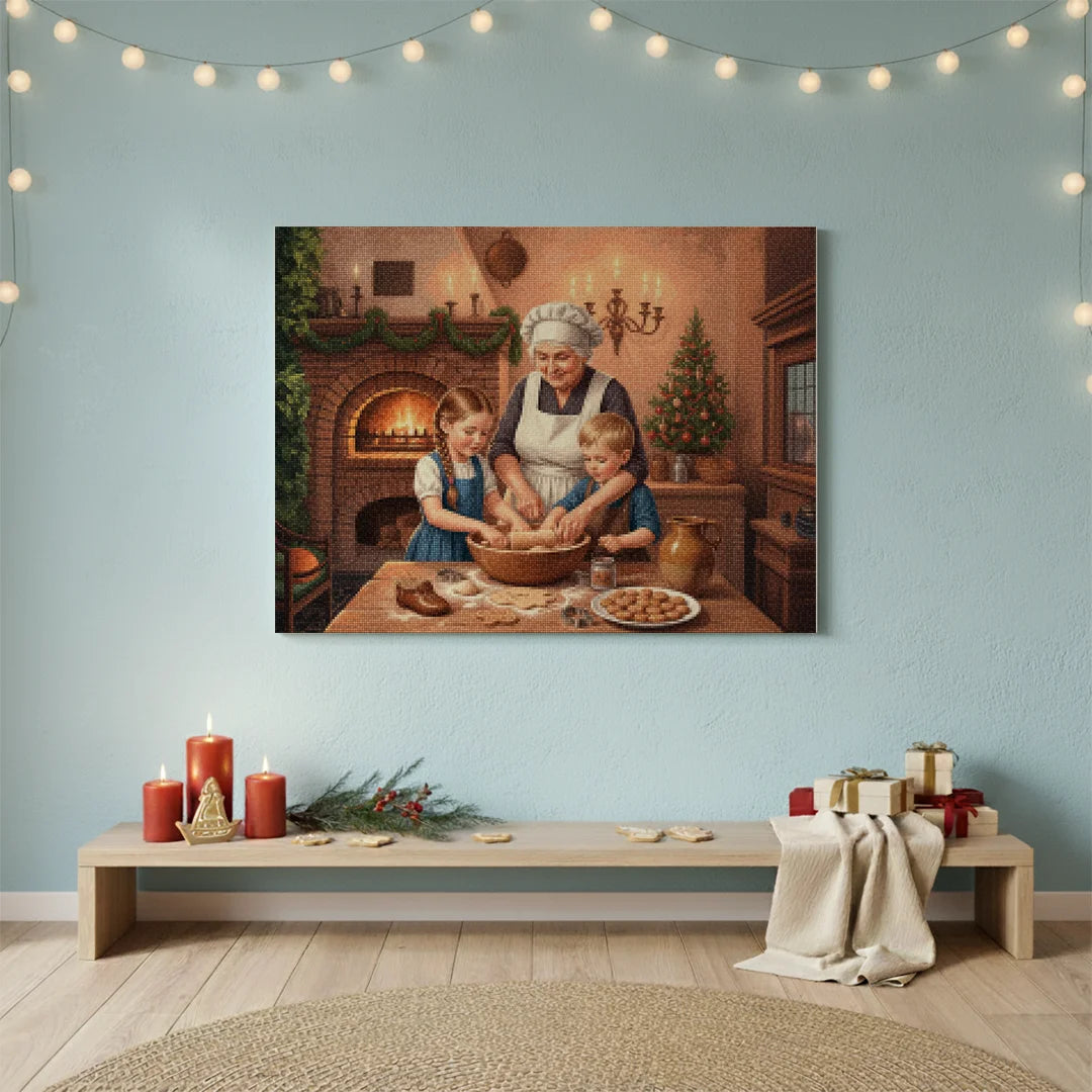 Diamond Painting - Bakken voor Sinterklaas