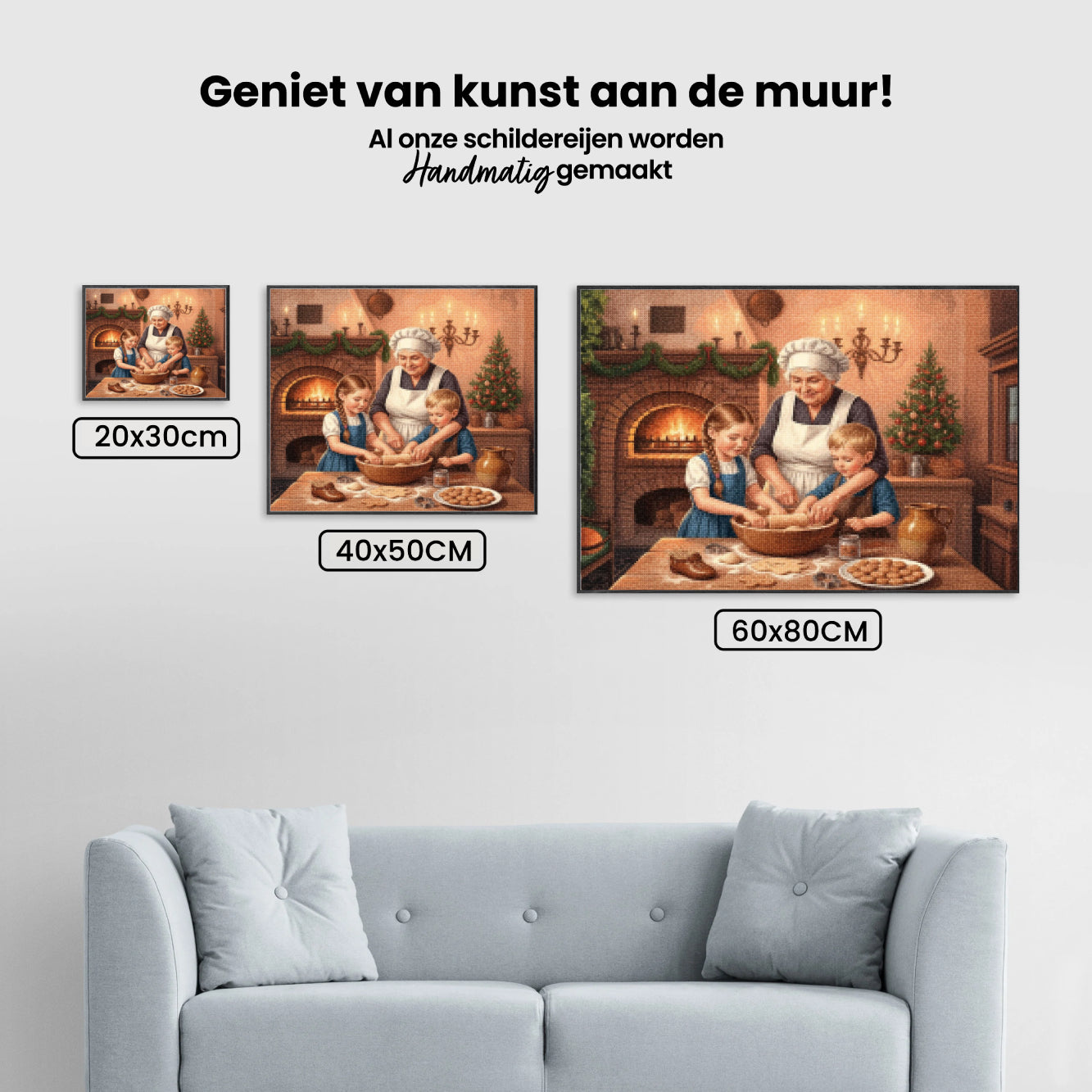 Diamond Painting - Bakken voor Sinterklaas