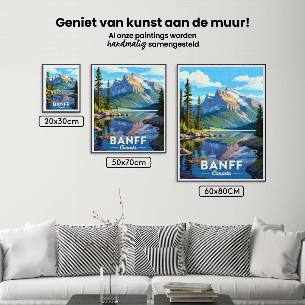 Diamond Painting - Banff, Canada