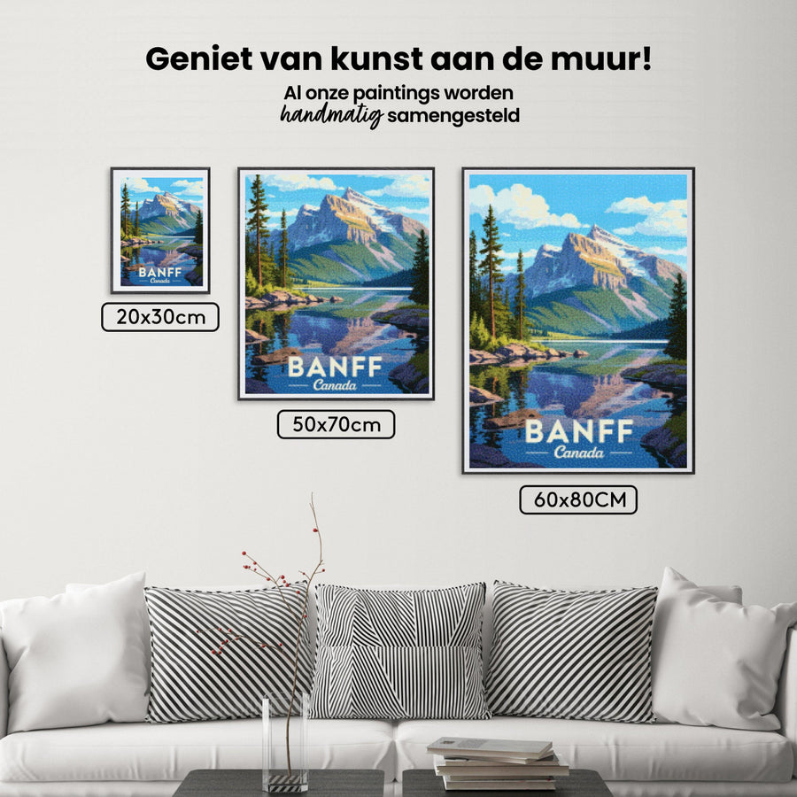 Diamond Painting - Banff, Canada