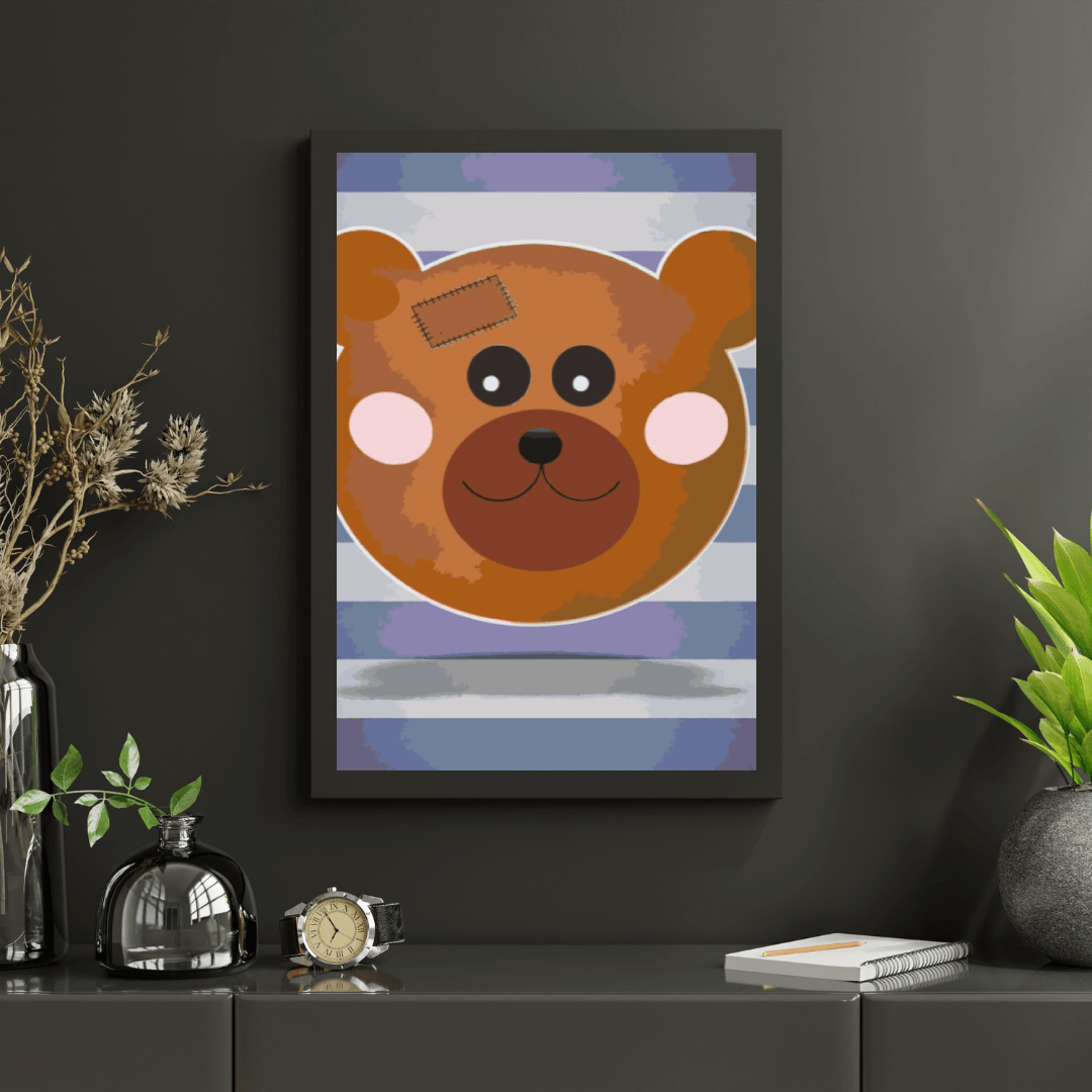 Diamond Painting - Beer van de poster - SEOS®