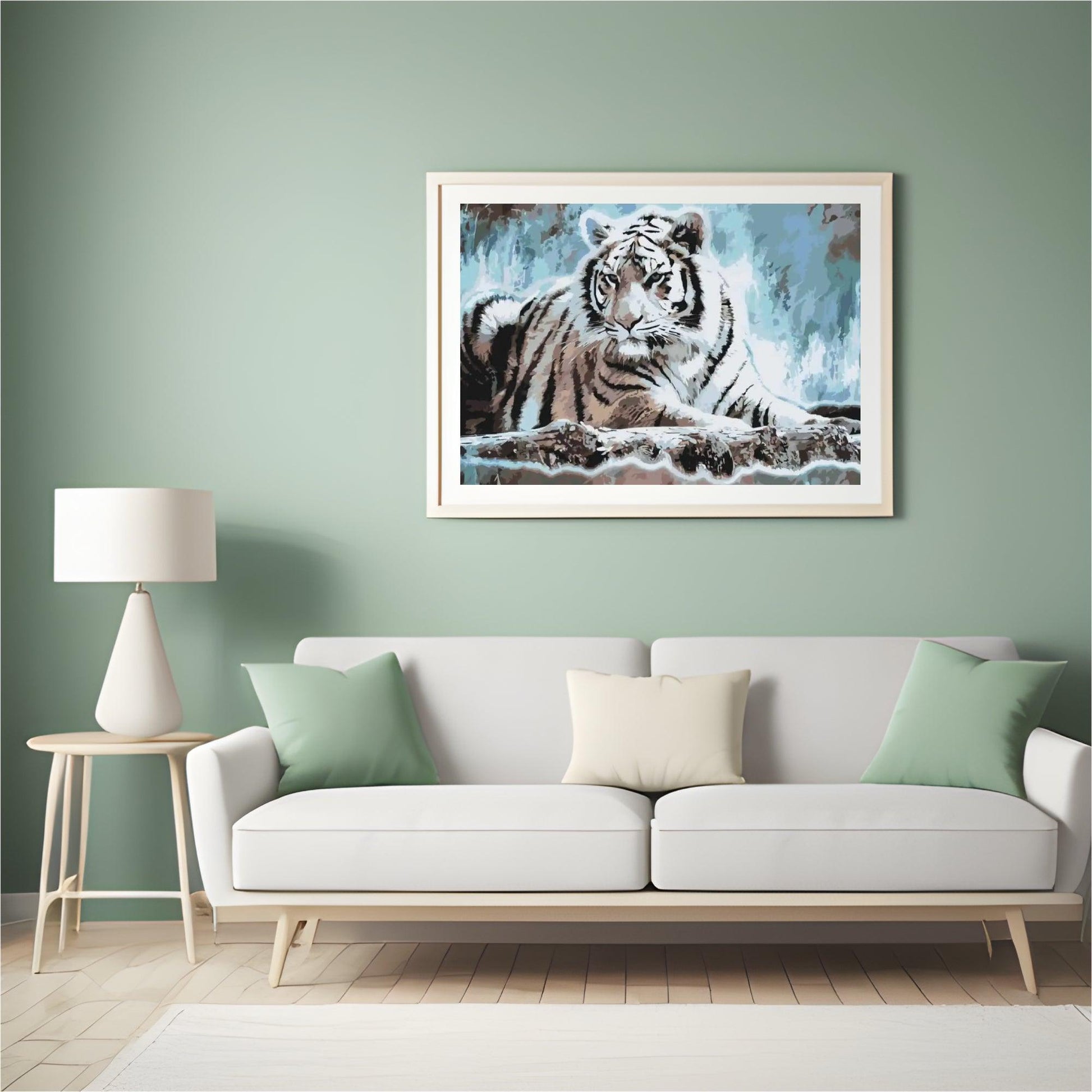 Diamond Painting - Bengaalse tijger - SEOS®