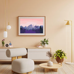 Diamond Painting - Bergen bij zonsondergang - SEOS Shop ®