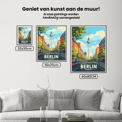 Diamond Painting - Berlijn, Duitsland