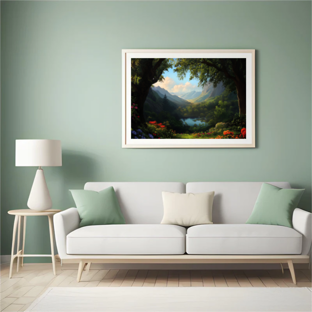 Diamond Painting -  Betoverd bloemenbos