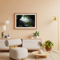 Diamond Painting -  Betoverd bloemenbos