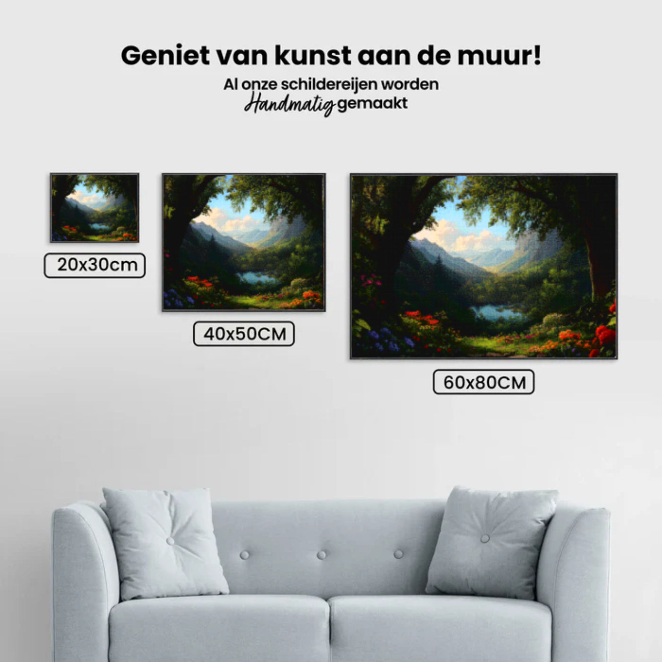 Diamond Painting -  Betoverd bloemenbos