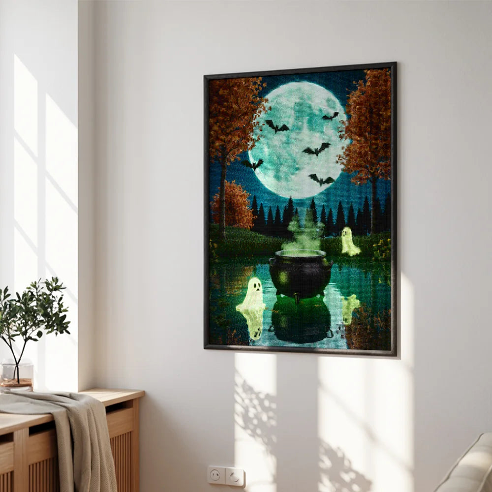 Diamond Painting - Betoverd bosketel