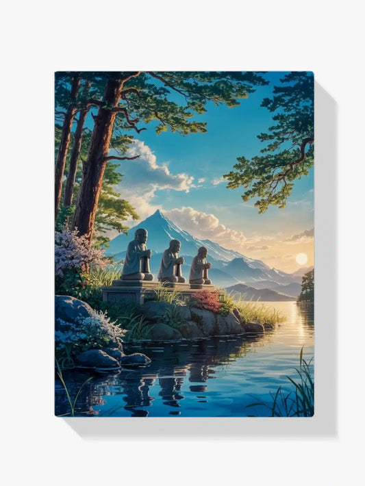 Diamond Painting - Bewakers van het oude heiligdom
