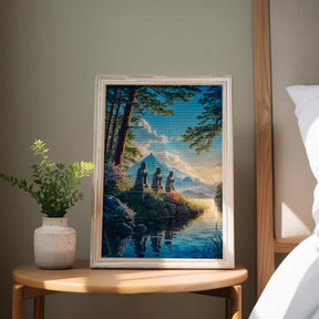 Diamond Painting - Bewakers van het oude heiligdom