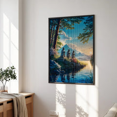 Diamond Painting - Bewakers van het oude heiligdom