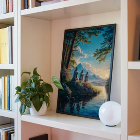 Diamond Painting - Bewakers van het oude heiligdom