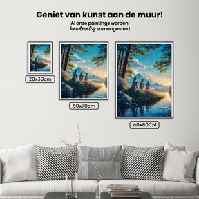 Diamond Painting - Bewakers van het oude heiligdom
