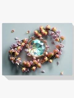 Diamond Painting - Bloemblaadjes in stilte