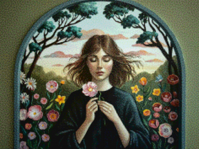 Diamond Painting - Bloemblaadjesdroom