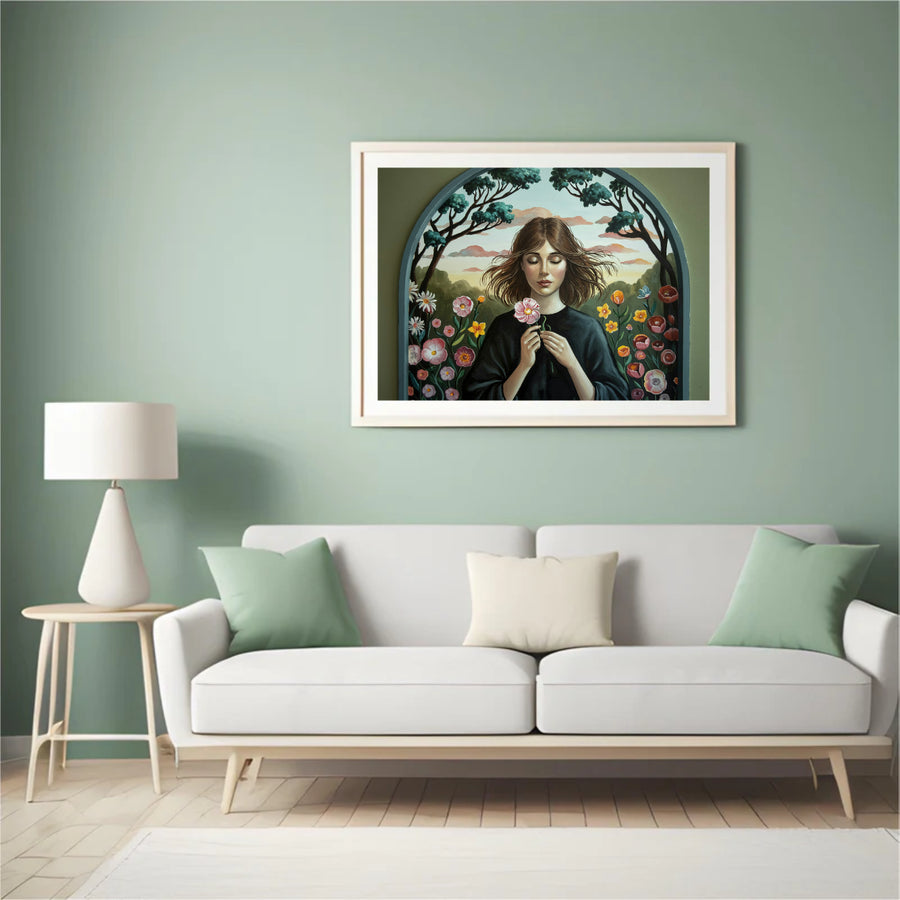 Diamond Painting - Bloemblaadjesdroom