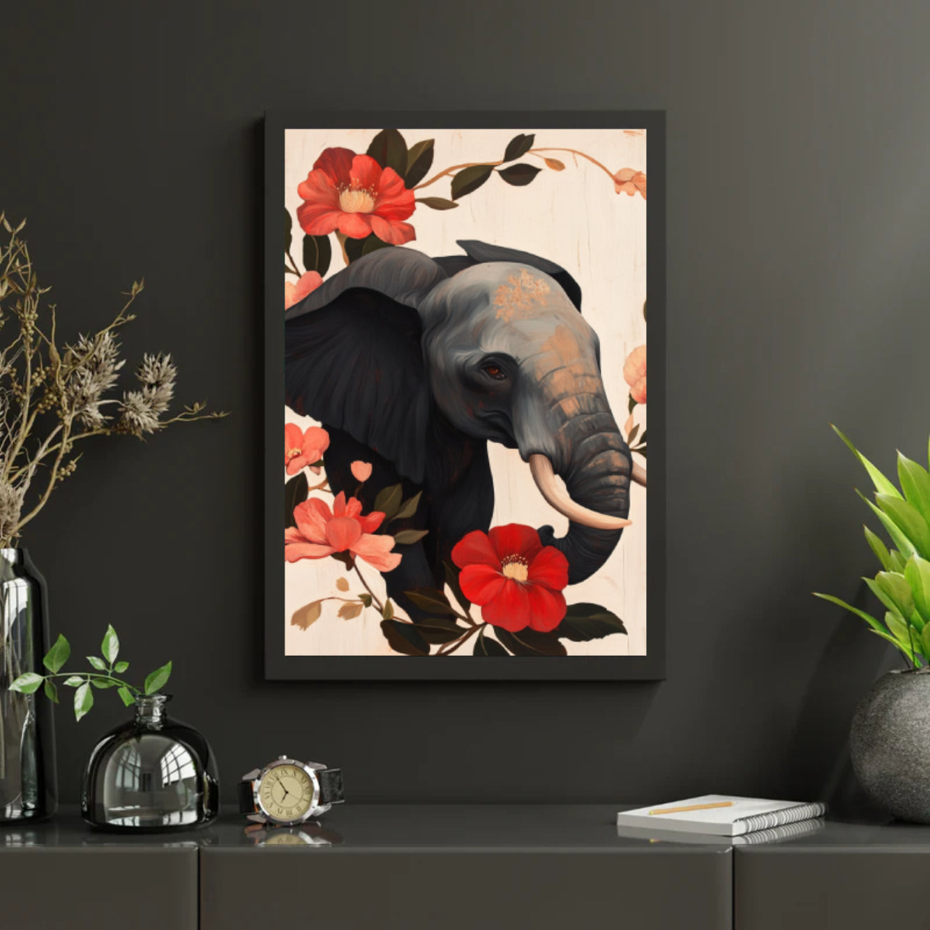Diamond Painting -  Bloemen Majesteit