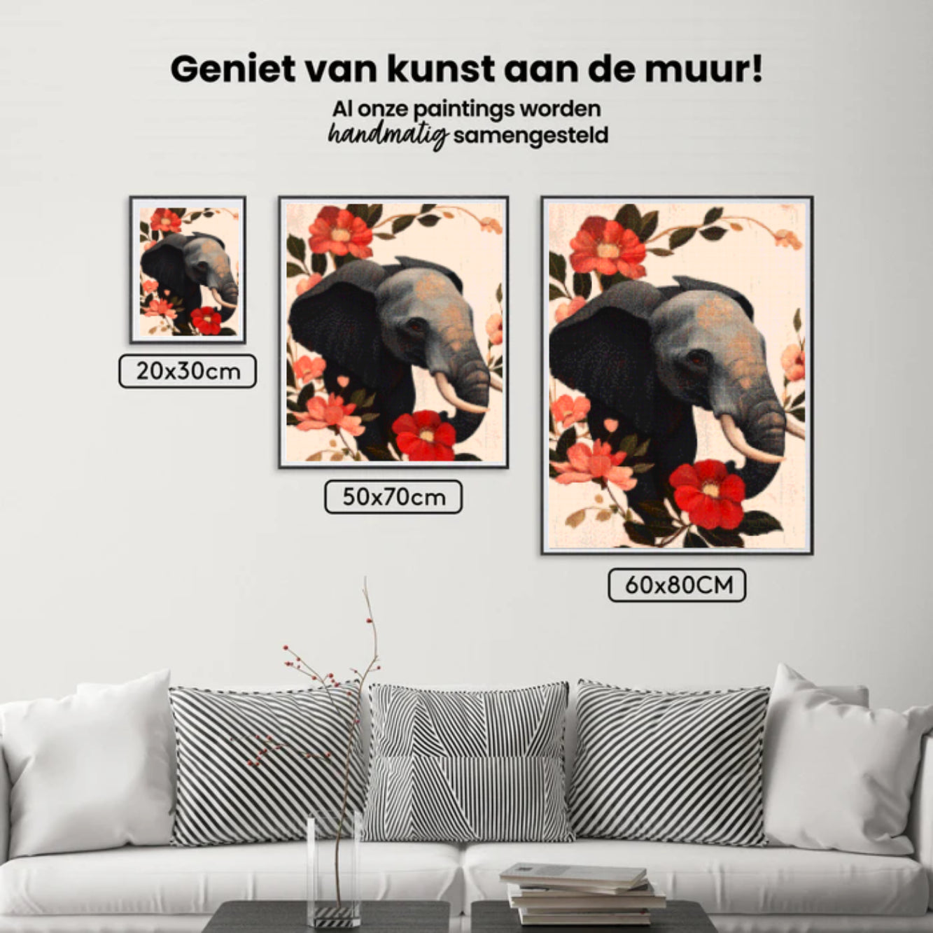 Diamond Painting -  Bloemen Majesteit