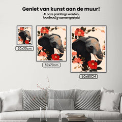 Diamond Painting -  Bloemen Majesteit