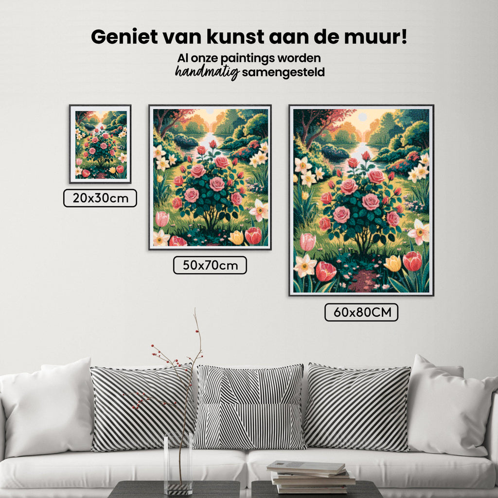 Diamond Painting - Bloemenrapsodie