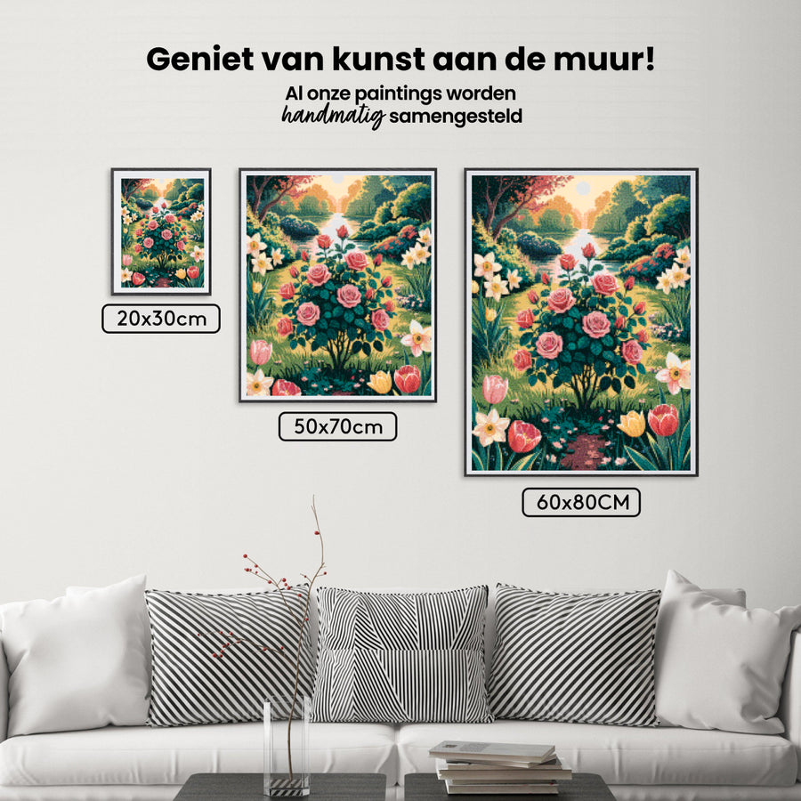 Diamond Painting - Bloemenrapsodie