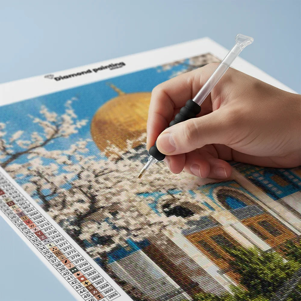 Diamond Painting - Bloesems van Al-Quds