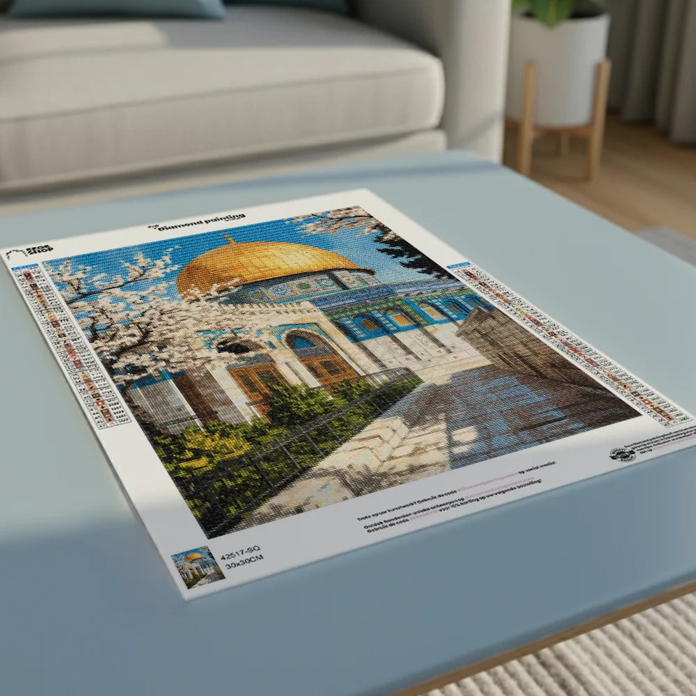 Diamond Painting - Bloesems van Al-Quds