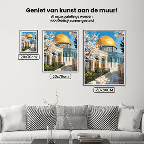 Diamond Painting - Bloesems van Al-Quds