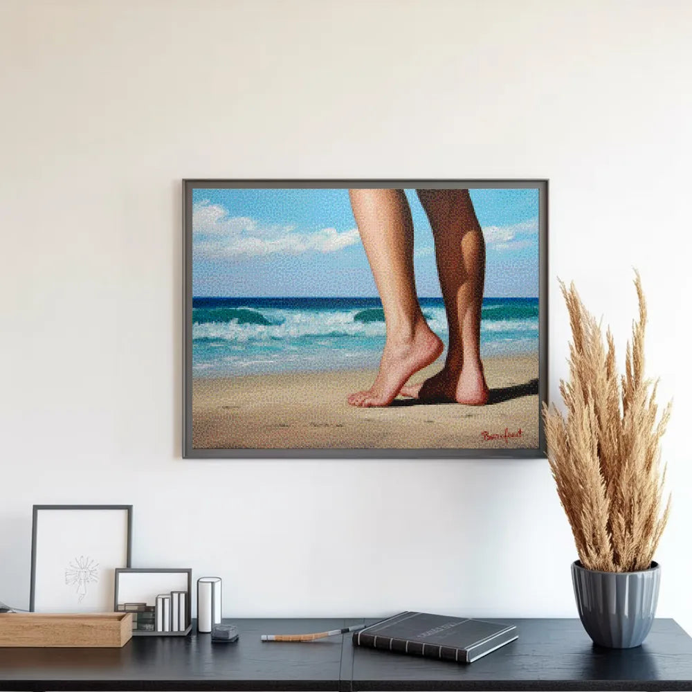 Diamond Painting - Blote voeten Republiek