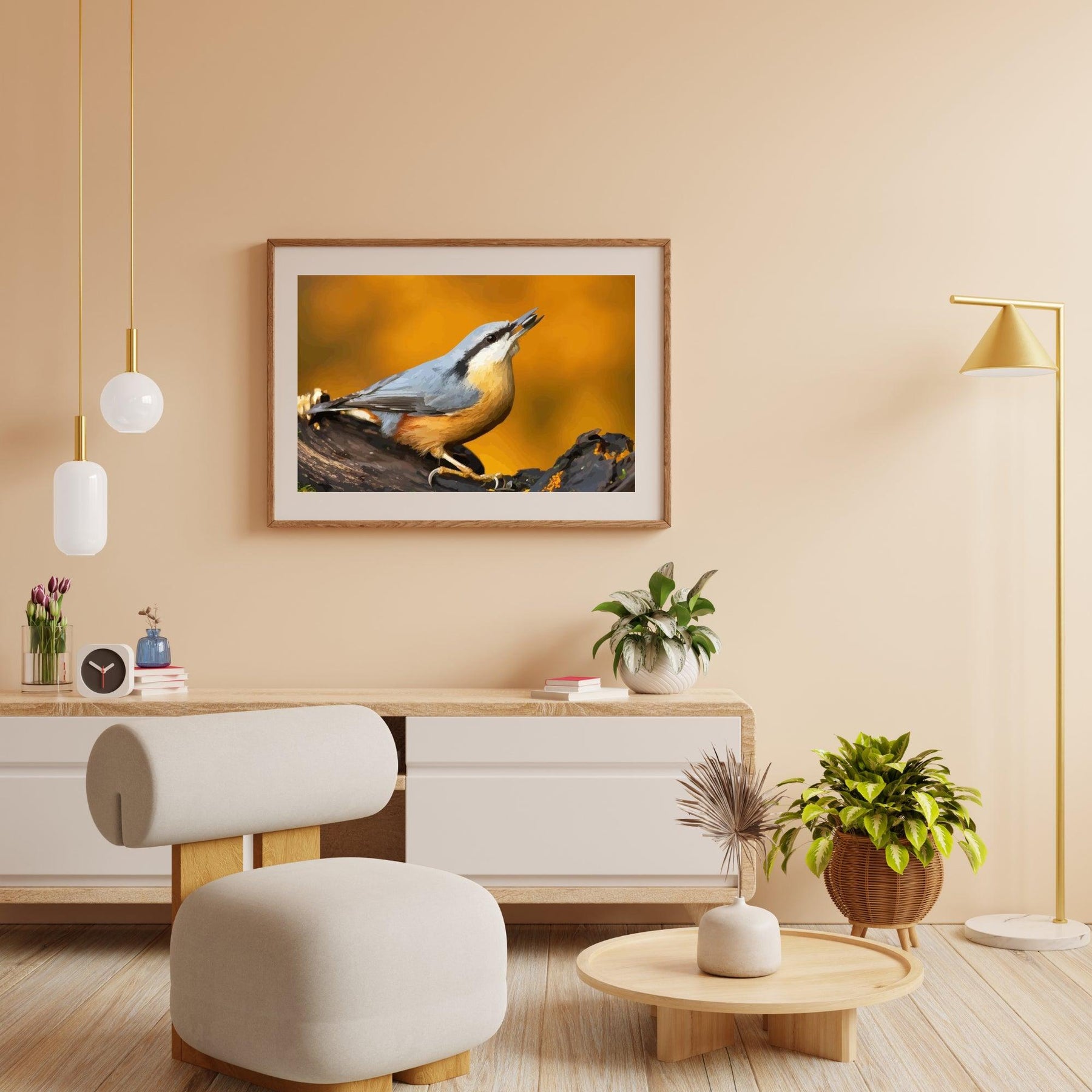 Diamond Painting - Boomklever op de tak - SEOS®