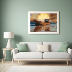 Diamond Painting - Boot op zee 2 - SEOS Shop ®