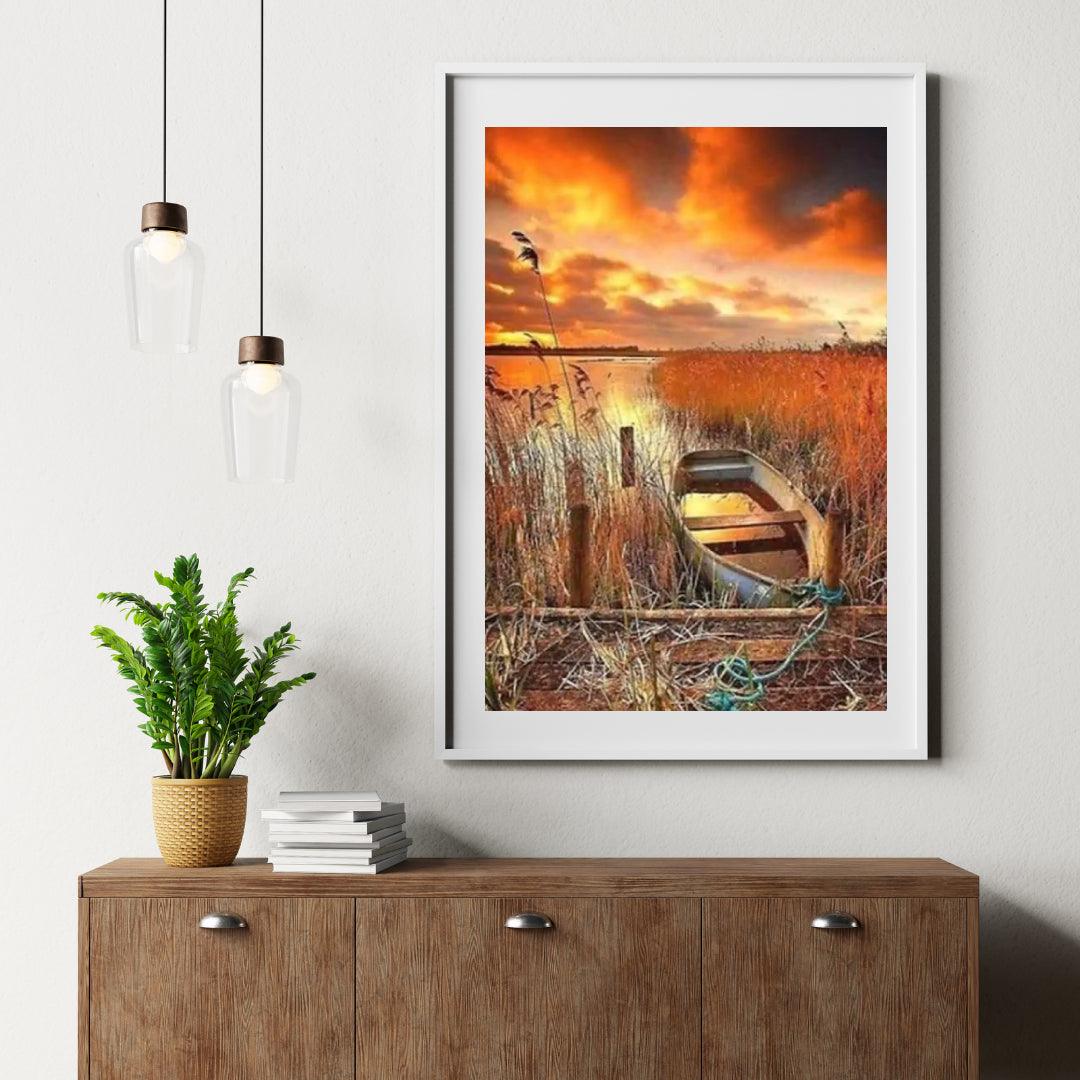 Diamond Painting - Bootje aan het Water - SEOS Shop ®
