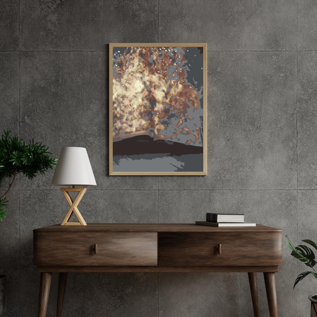 Diamond Painting - Brandend boek - SEOS Shop ®