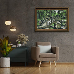 Diamond Painting - Brug in de tuin - SEOS Shop ®