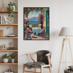 Diamond Painting - Café op de veranda
