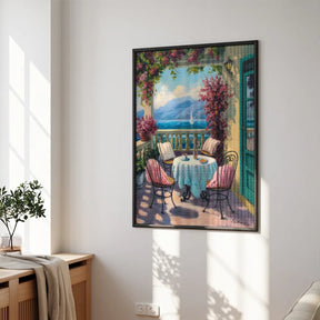 Diamond Painting - Café op de veranda