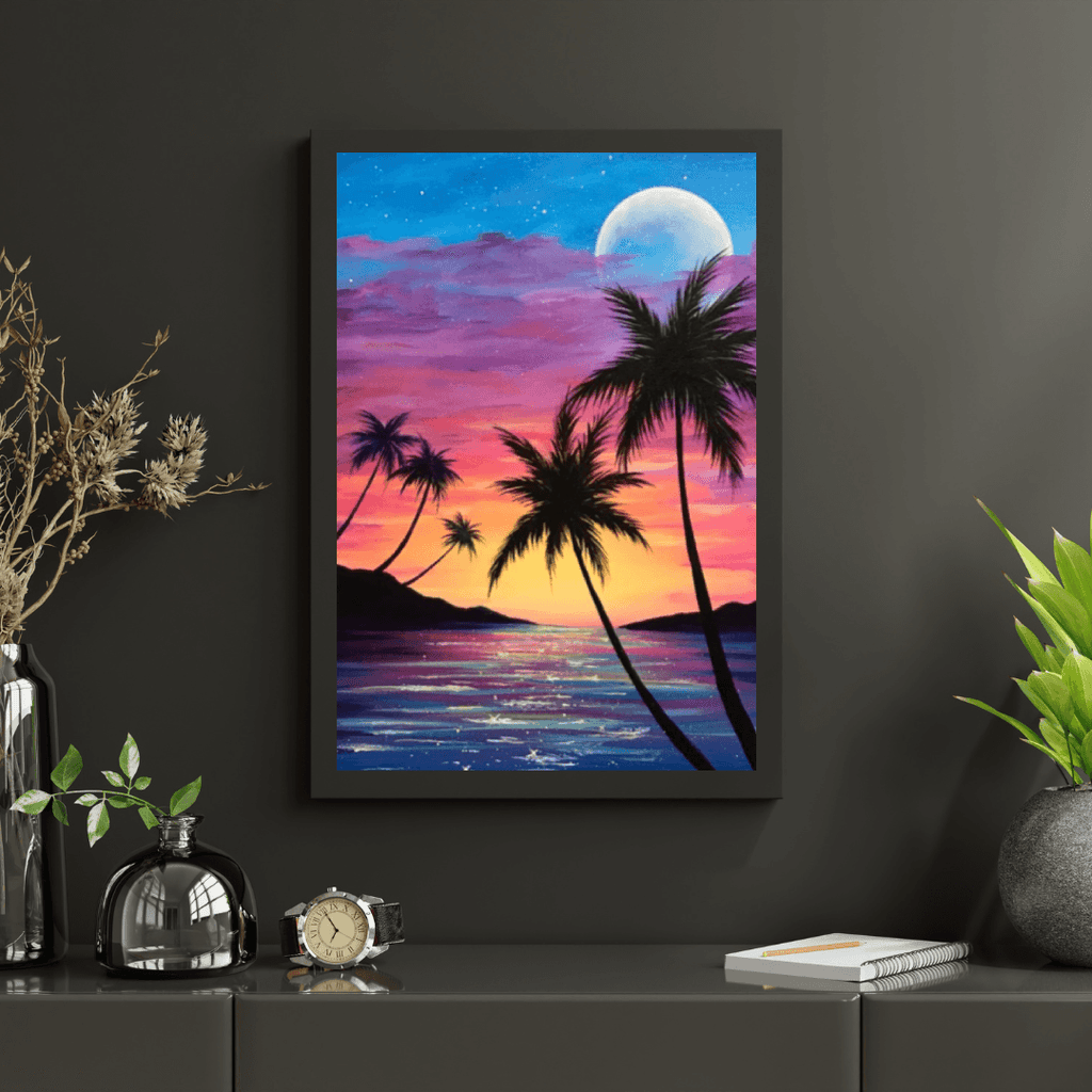 Diamond Painting - Caribische zonsondergang - SEOS Shop ®