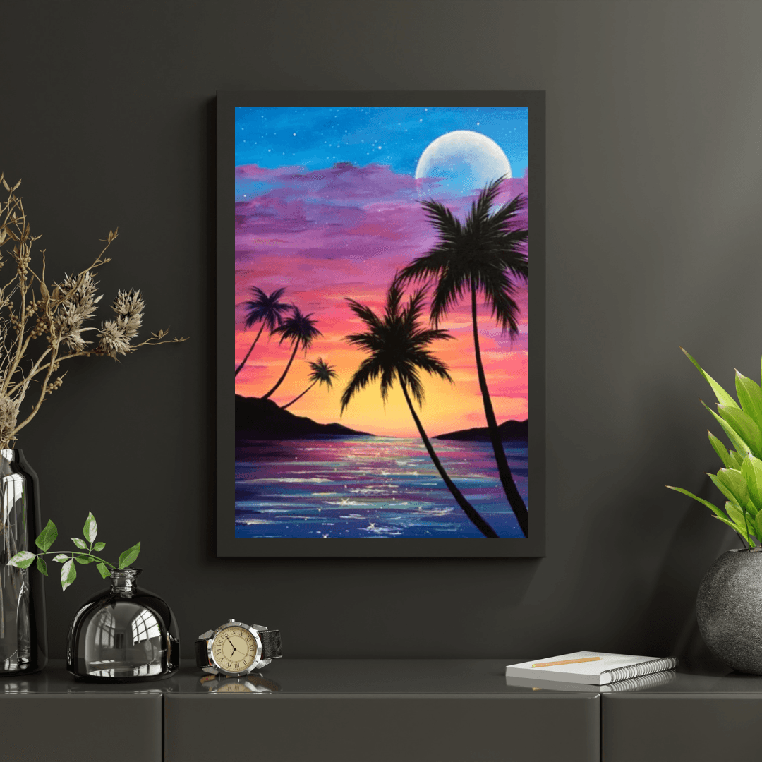 Diamond Painting - Caribische zonsondergang - SEOS Shop ®