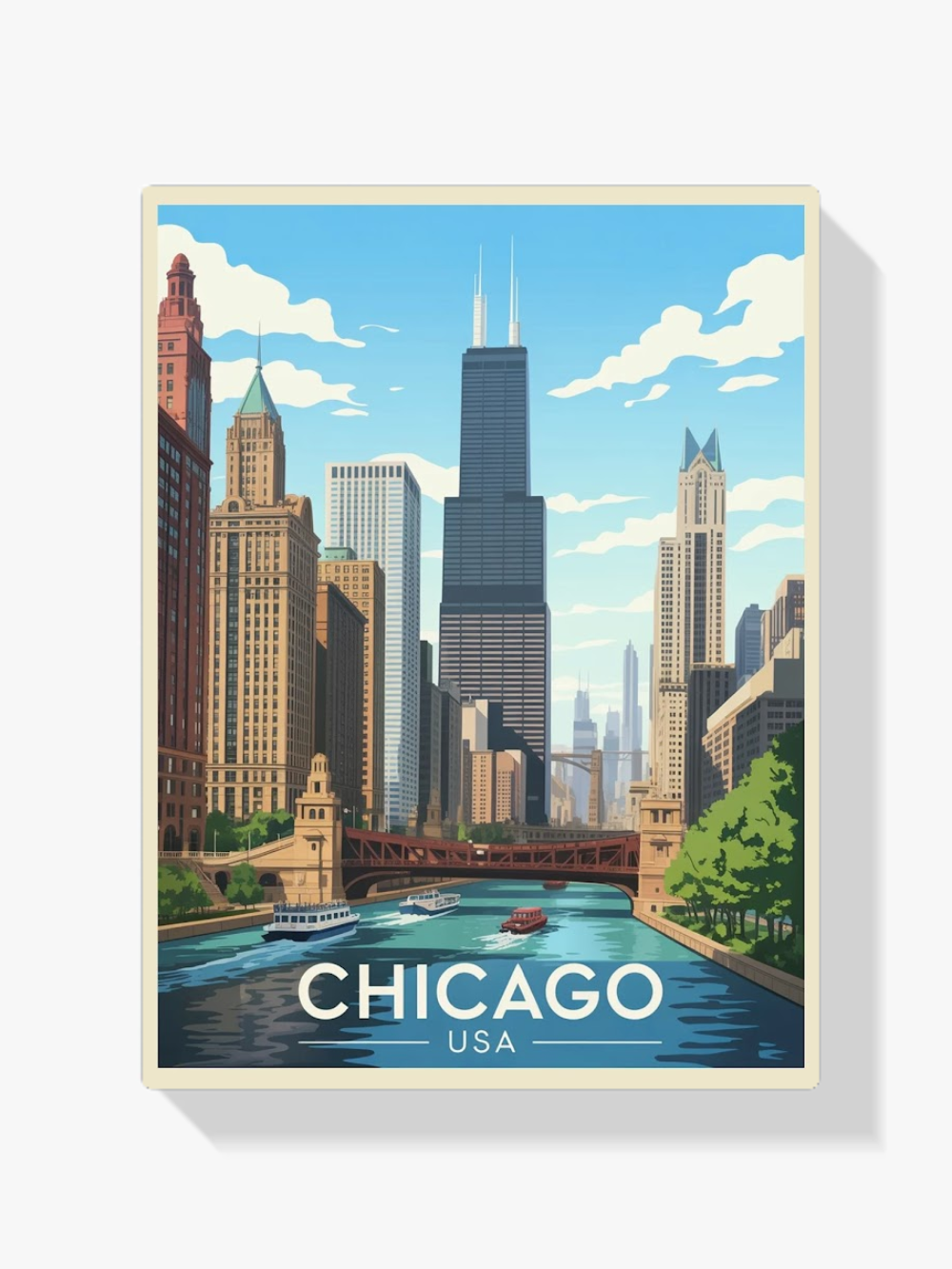 Diamond Painting - Chicago, USA